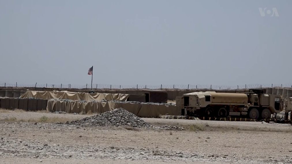 VOA gained rare access to facility where American soldiers are still working to ensure that IS militants do not pose a renewed threat