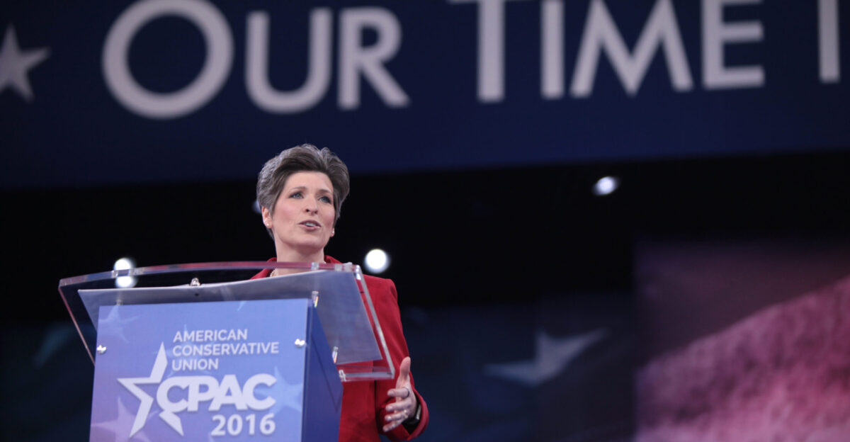 Joni Ernst speaking at CPAC 2016 in Washington D C